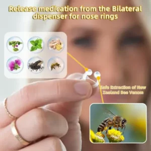 GGPM™ Bee Venom Lymphatic Drainage & Slimming Nose Ring