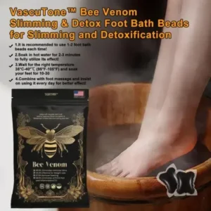 VascuTone™ Bee Venom Slimming & Detox Foot Bath Beads