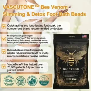 VascuTone™ Bee Venom Slimming & Detox Foot Bath Beads