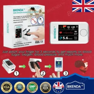 Bikenda™ Non-Invasive Blood Glucose Meter + Exclusive Gift