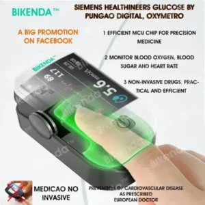 Bikenda™ Premium Next-Generation 3-in-1 Non-Invasive Laser Glucose Meter