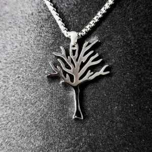 Leafless Tree Pendant Necklace