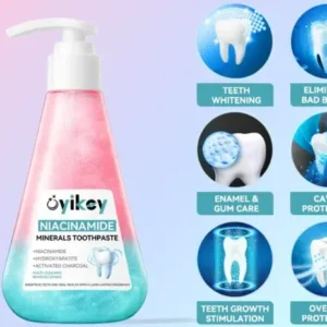 New Oyikey™ Niacinamide Minerals Toothpaste