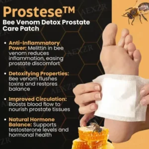 Prostese™ Bee Venom Detox Prostate Care Patch – Highly Recommended by Medical Experts!