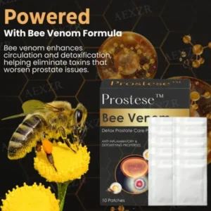 Prostese™ Bee Venom Detox Prostate Care Patch – Highly Recommended by Medical Experts!