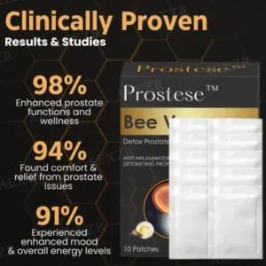 Prostese™ Bee Venom Detox Prostate Care Patch – Highly Recommended by Medical Experts!