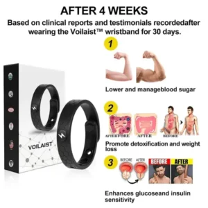 Voilaist™ Wristband-Far Infrared-Negative Ions-Energy Balance