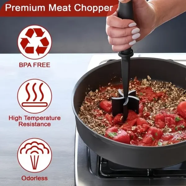 Manual Meat Chopper - a must-have tool for all meat lovers and chefs.