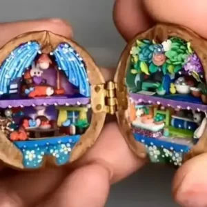 Walnut Shell Doll House