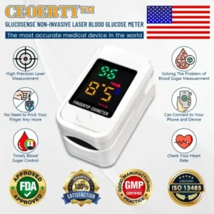 Winter Sale Ceoerty™ GlucoSense Non-Invasive Laser Blood Glucose Meter