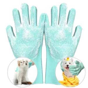 Silicone Dog Grooming Gloves