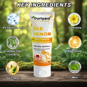 Ourlyard® Official Store: Bee Venom Skin Treatment Cream👨‍⚕️British Association of Dermatologists (BAD) Approved
