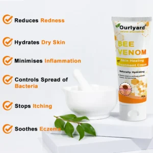 Ourlyard® Official Store: Bee Venom Skin Treatment Cream👨‍⚕️British Association of Dermatologists (BAD) Approved