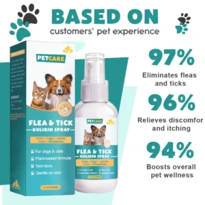 PetCare™ Flea & Tick Kolirin Spray ⏳ 2025 Limited 70% Discount