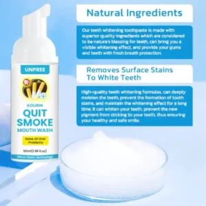 UNPREE™ Kolirin QuitSmoke Mouthwash