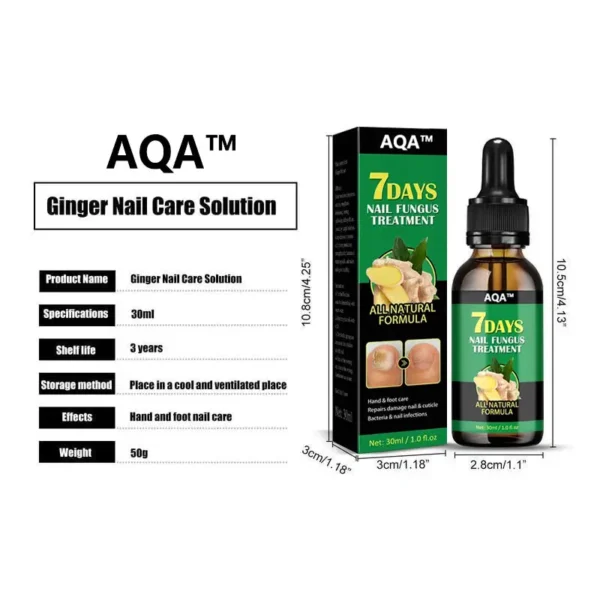 AQA™ - Ginger Nail Treatment Nail Support Nail Care👨‍⚕️