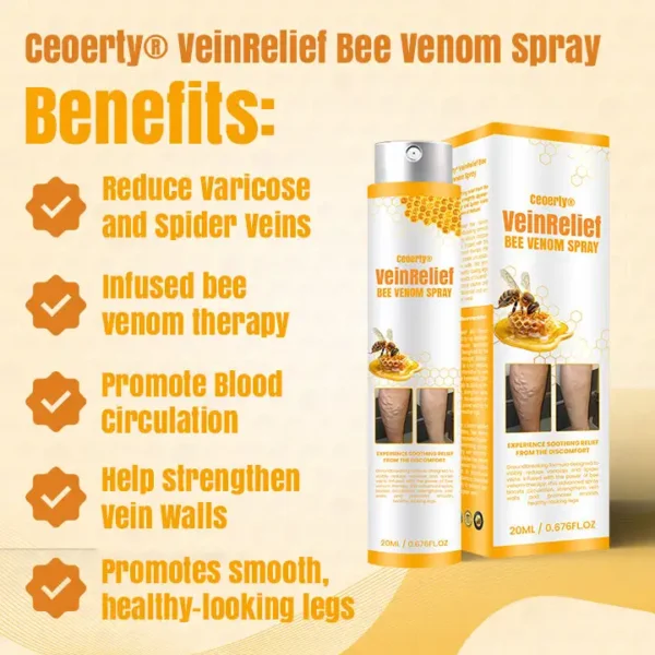 Ceoerty® VeinRelief Bee Venom Spray