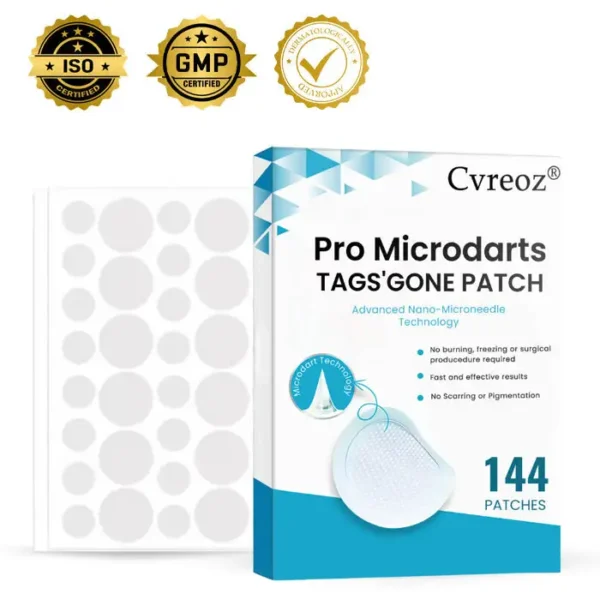 Cvreoz® Pro Microdarts Tags'gone Patch
