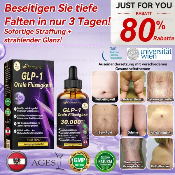 Empfohlen vom Universitätsklinikum Wien (UNIVIE) |Offizieller Laden | 𝐃𝐨𝐫𝐦𝐨𝐫𝐧𝐚® 🍪𝐆𝐋𝐏-𝟏 𝐎𝐫𝐚𝐥𝐞 𝐅𝐥ü𝐬𝐬𝐢𝐠𝐤𝐞𝐢𝐭--✅Revolutionäre wissenschaftliche GLP-1-Programme zur Zuckerkontrolle und Gewichtsabnahme