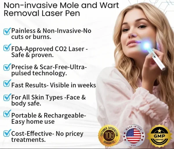 Lovilds® Non-Invasive Mole and Wart Removal Laser Pen