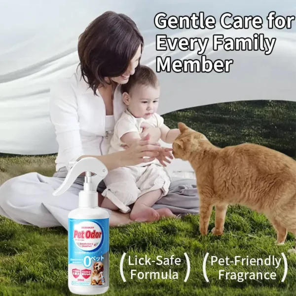 NaturTail Pet Deodorizing & Refreshing Deodorant Spray For Dogs & Cats
