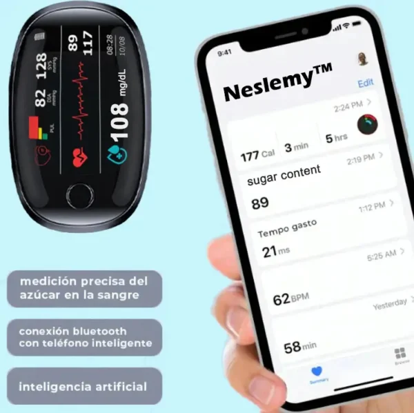 Neslemy™ Non-Invasive Blood Glucose Meter[99.9% Accuracy]