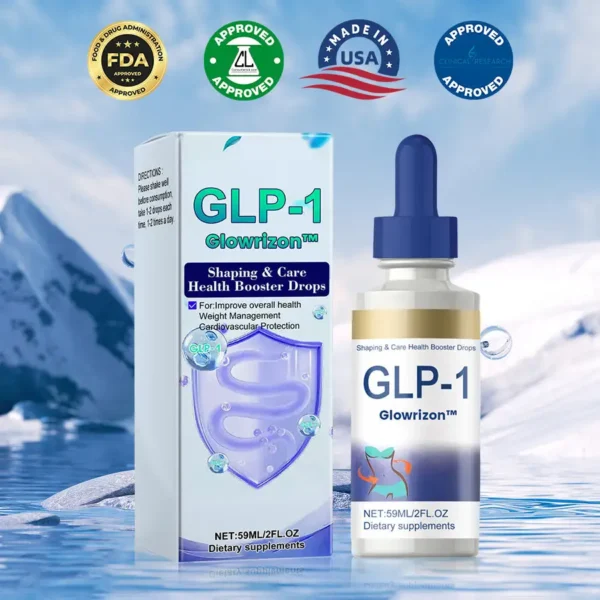 ✨[Official Store]✨ Glowrizon™GLP-1 Slimming & Health Boost Drops Food-grade fat burner Developed by The Obesity Society
