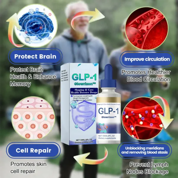 ✨[Official Store]✨ Glowrizon™GLP-1 Slimming & Health Boost Drops Food-grade fat burner Developed by The Obesity Society