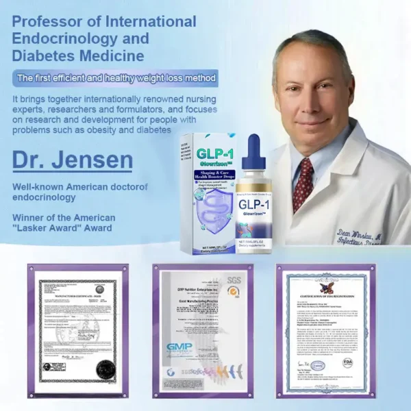 ✨[Official Store]✨ Glowrizon™GLP-1 Slimming & Health Boost Drops Food-grade fat burner Developed by The Obesity Society