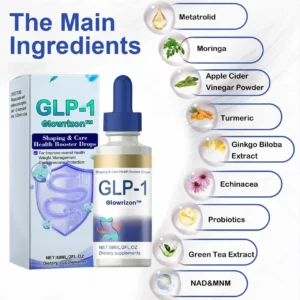 ✨[Official Store]✨ Glowrizon™GLP-1 Slimming & Health Boost Drops Food-grade fat burner Developed by The Obesity Society