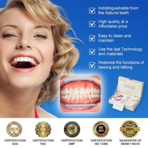 Smileasego™ - Premium Full Denture Set