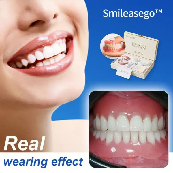 Smileasego™ - Premium Full Denture Set