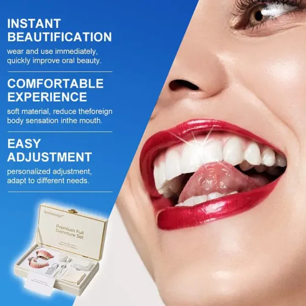 Smileasego™ - Premium Full Denture Set