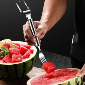 2-in-1 Fruit Cutter and Fork