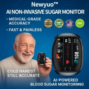 【AI Glucose Guardian】Newyuo™ Non-Invasive Blood Glucose Meter—99.97% Accuracy
