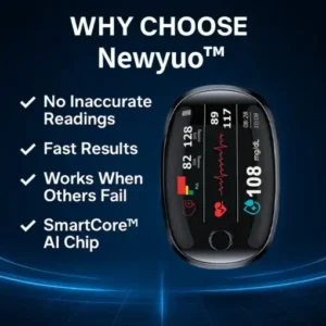 【AI Glucose Guardian】Newyuo™ Non-Invasive Blood Glucose Meter—99.97% Accuracy