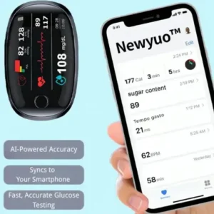 【AI Glucose Guardian】Newyuo™ Non-Invasive Blood Glucose Meter—99.97% Accuracy