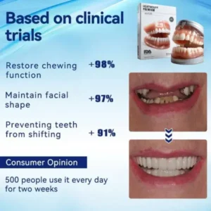 HEATWOLF® – Premium Customized Full Denture Set🦷-🏆🏆The Royal London Dental Hospital accreditation(🏆Limited Time Discount Last 30 Minutes🏆)