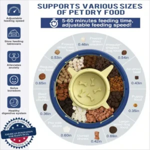 Manual Rotating Dog Feeder