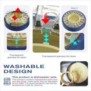 Manual Rotating Dog Feeder