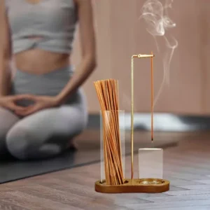 Minimalist Ash-Catching Incense Holder