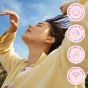 NEWYUO Mineral Powder Sunscreen Brush SPF 30