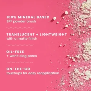 NEWYUO Mineral Powder Sunscreen Brush SPF 30