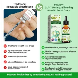 Piguiay® GLP-1 Moringa Slimming & Health Boost Drops(Food-grade fat burner – Developed by experts in secretology and metabolism)🌞