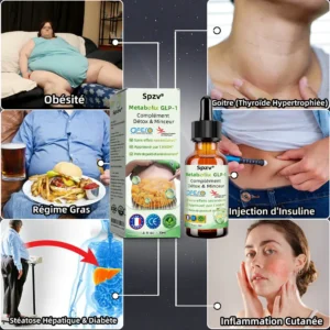 Spzv® Metabolix GLP-1 Complément Détox & Minceur