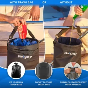 Ant Proof Trash Can for Boat