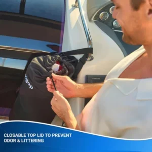 Ant Proof Trash Can for Boat