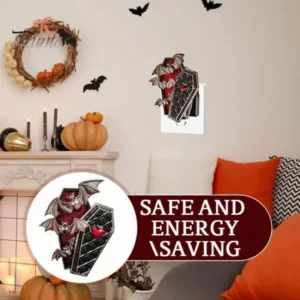 Bat Coffin Aromatherapy Lamp