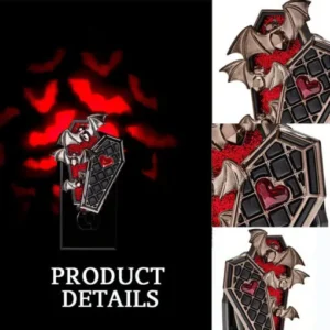 Bat Coffin Aromatherapy Lamp