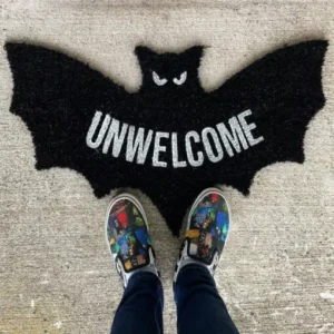 Gothic Bat Doormat